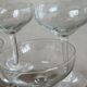 10 glass engraved glass champagne cup, 2 sizes
