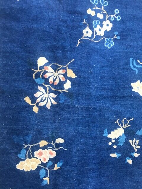 Tapis ancien chinois fait main 308x380 cm