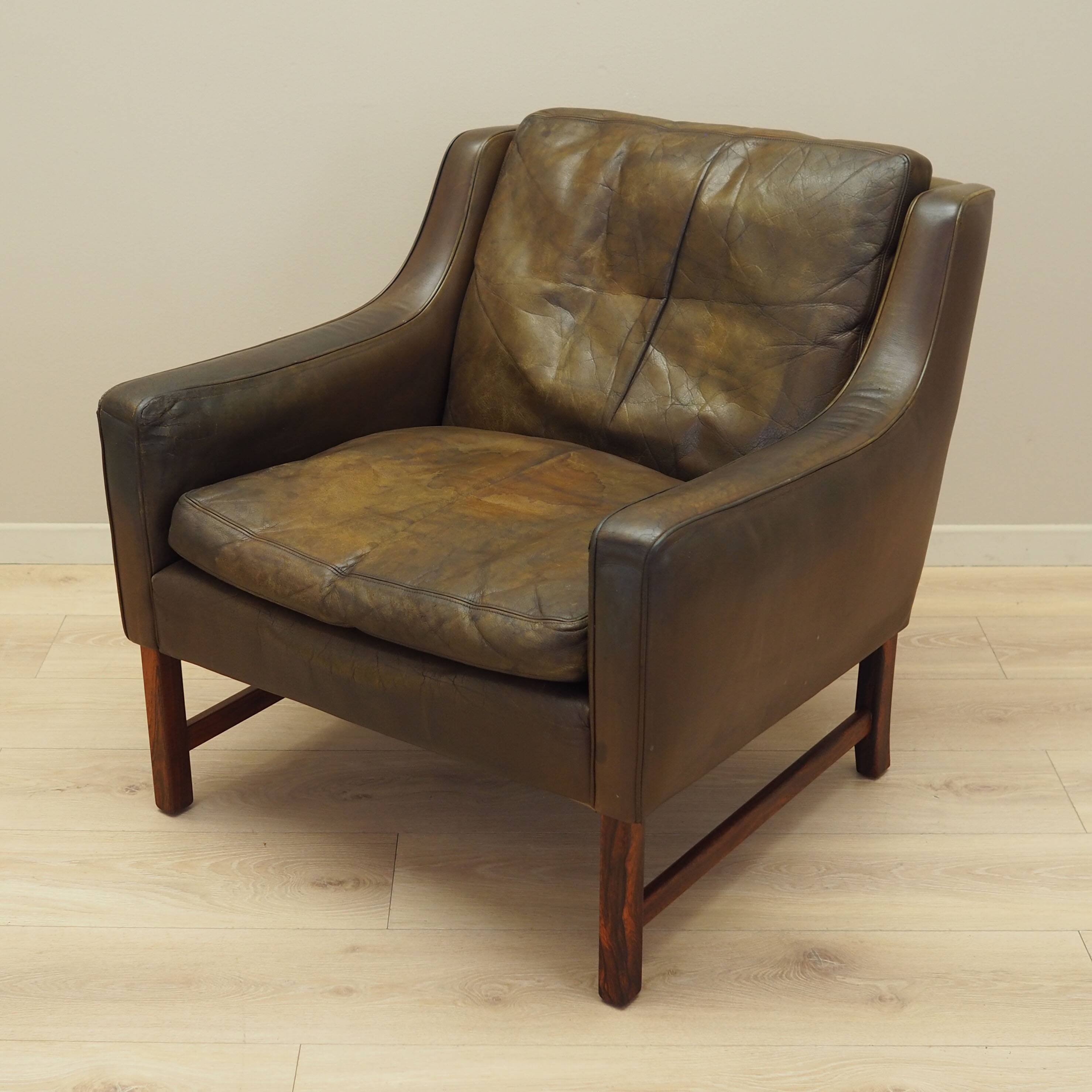 Rosewood armchair, Scandinavian design, 1960s, designer: Fredrik Kayser, pr
