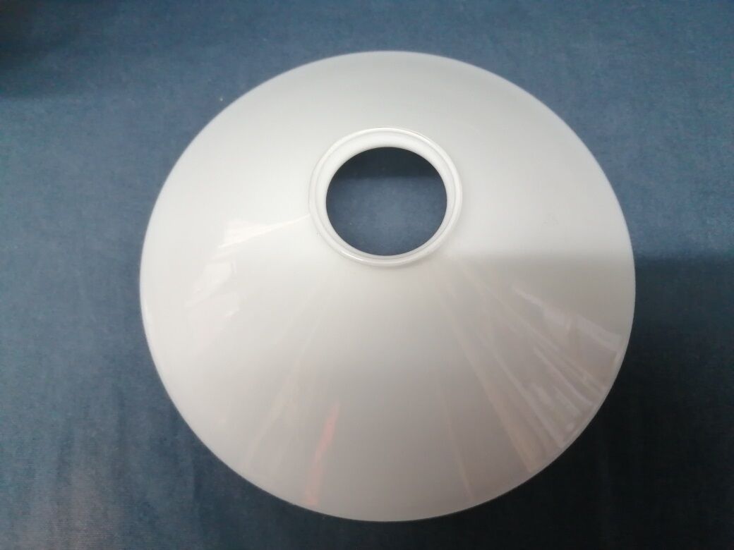 Day offal smooth white glass