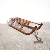 Old wooden sled