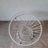 White Emu side table