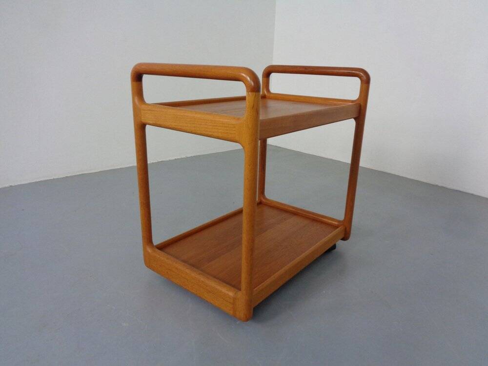 Teak Tea Cart by Cado, Denmark, 1970s