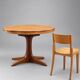 Table ronde extensible Baumann