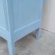 Parisian Art Deco armoire with beveled mirror and painted decoration
