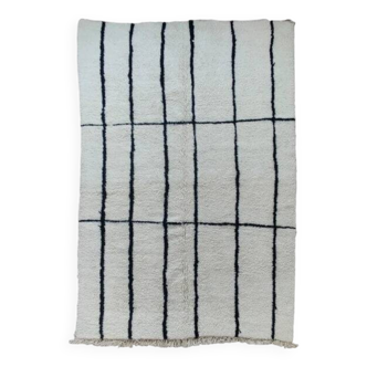 Tapis beni ouarin fait main traditionnelle taille 150 x 250 cm