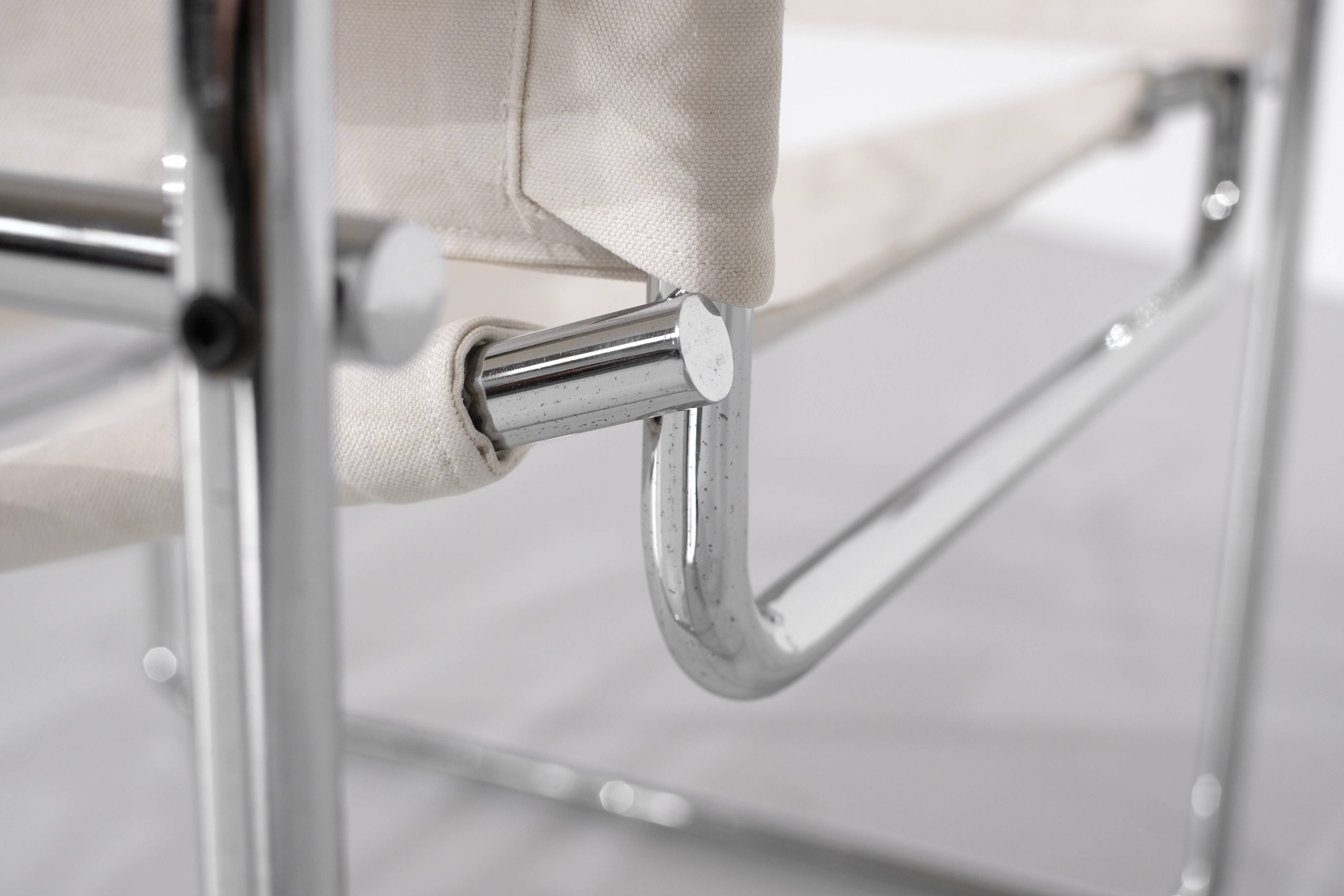 "B3 Wassily" armchair in fabric by Marcel Breuer for Bononia, Italy