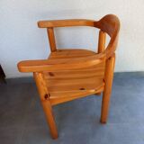 Danish pine chair from the 1980s