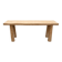 Old solid wood bench – brutalist / wabi-sabi spirit