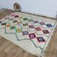 Handcrafted Moroccan Berber Rug 197 X 153 CM