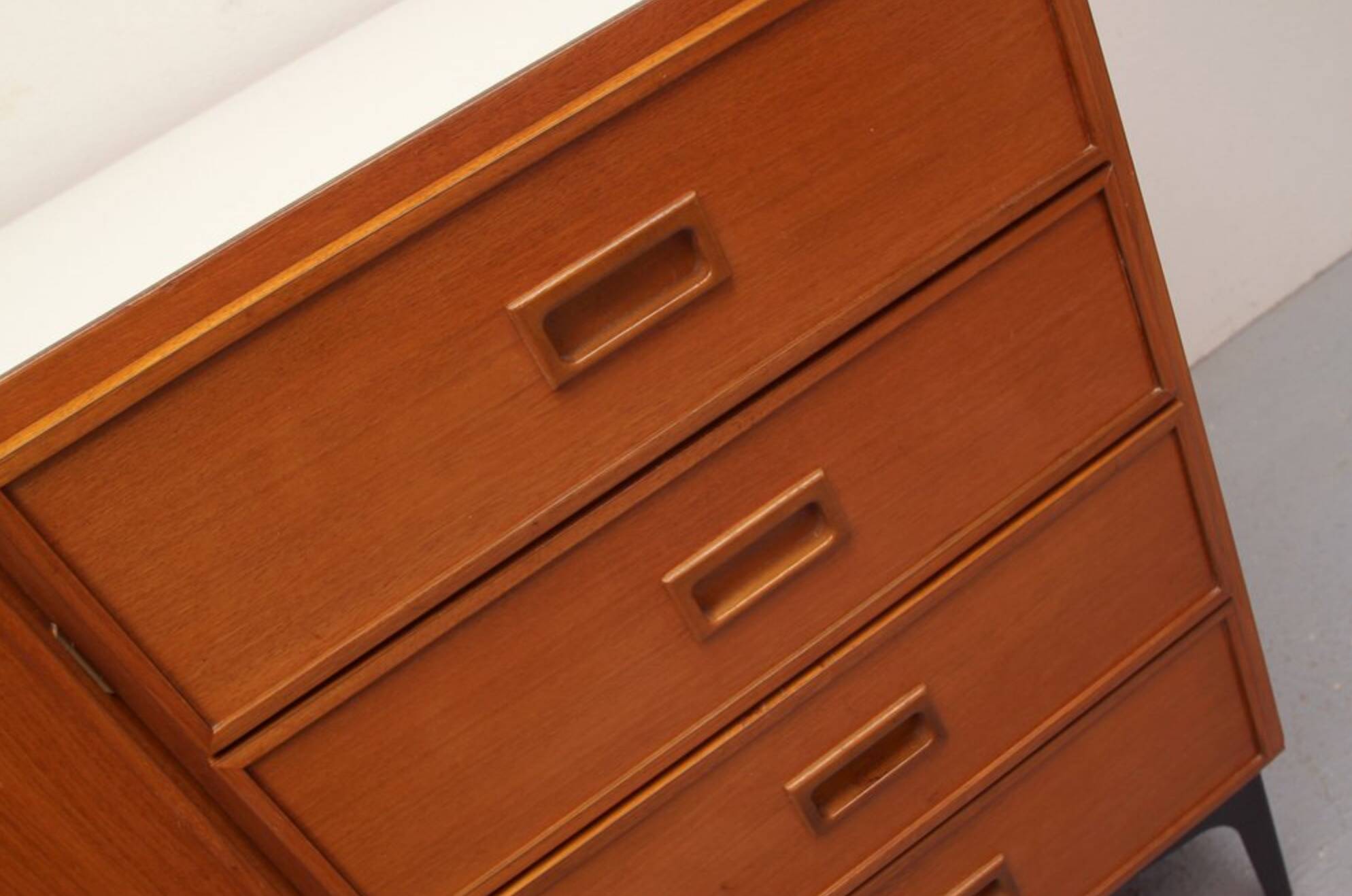 1960s sideboard in teak and formica