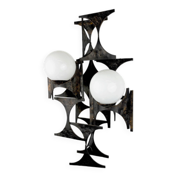 Applique brutaliste sculpturale par Marc Weinstein, Allemagne, années 1960