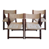 Set of 4 Kon-Tiki chairs