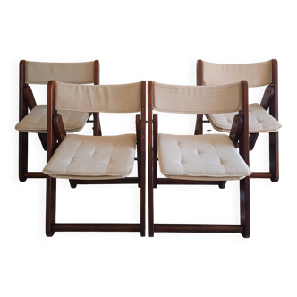 Set of 4 Kon-Tiki chairs