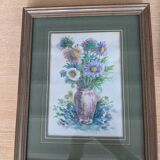Lot of oils on cardboard