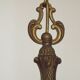 French Vintage Art Nouveau Bronze 5 Light Traditional Style Chandelier 5483