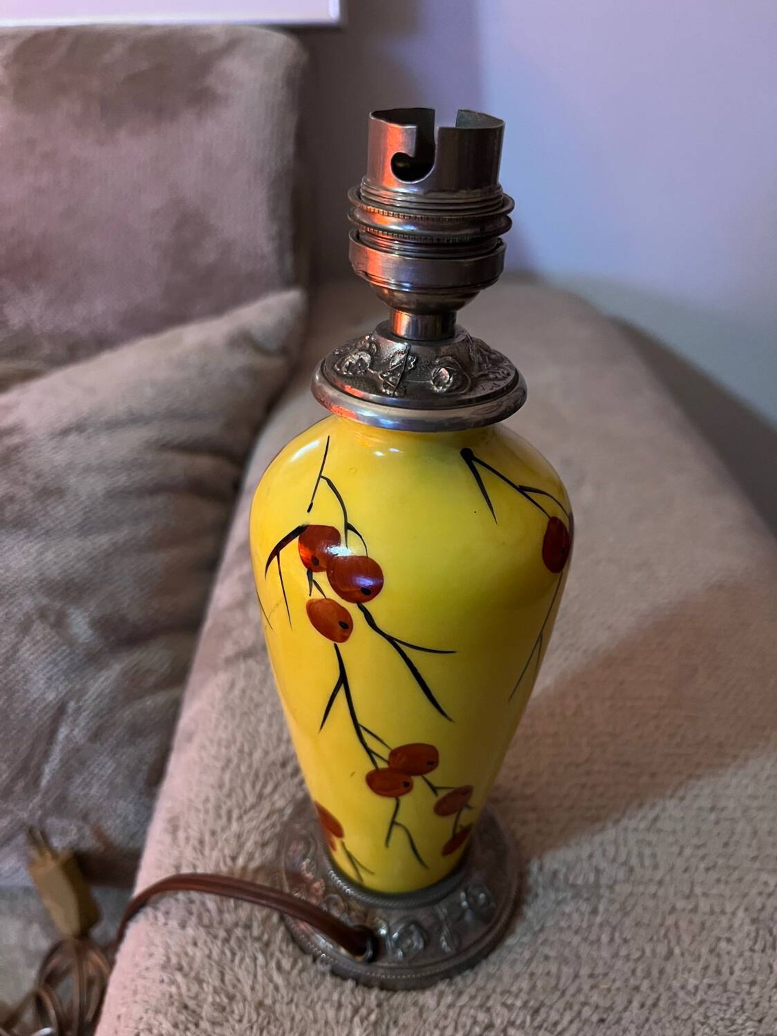 Pied de lampe