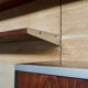 Modular wall system with rosewood panels Georges Frydman 70 years efa editor