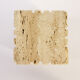 Pencil holder in travertine by Cerri Nestore, 1960
