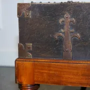 Large Coffee Table with Drawers on Both Sides by Theodore Alexander