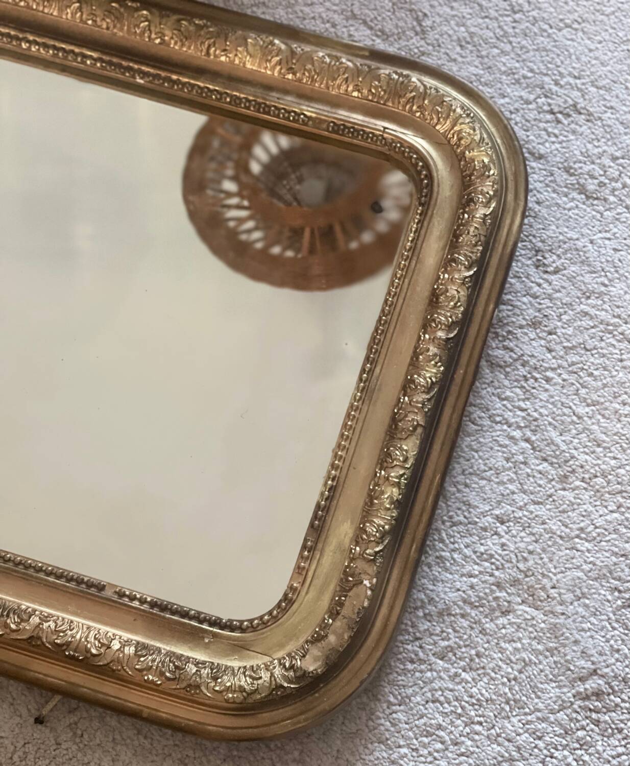 Louis Philippe mirror 75cm.