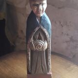Statuette en chêne  d'Armel Dü