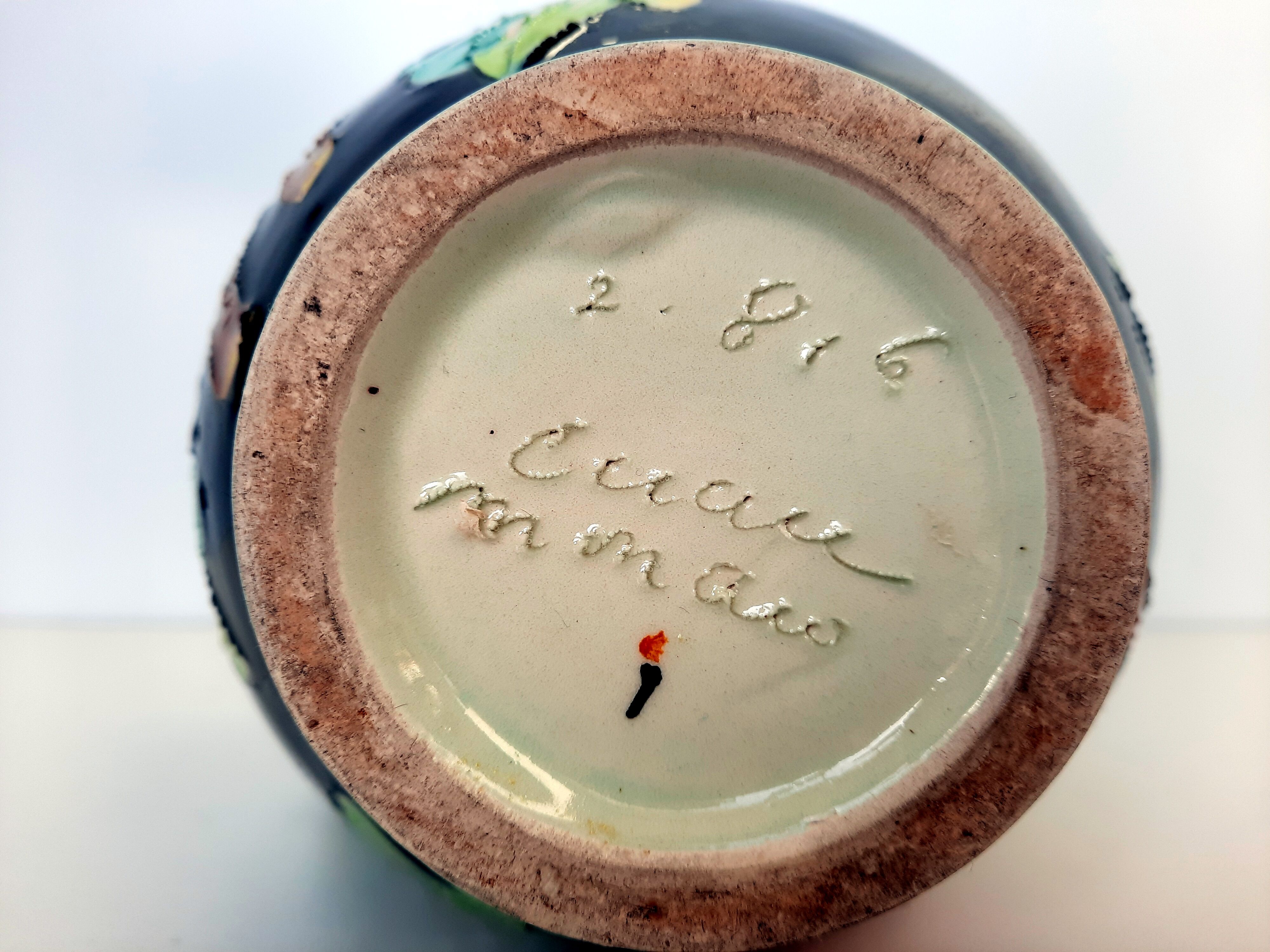 Vase céramique Monaco des Atelier Cérart cécor fleurs