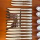 Ercuis cutlery set, 124 pieces, Louis XV style, in near-new condition.