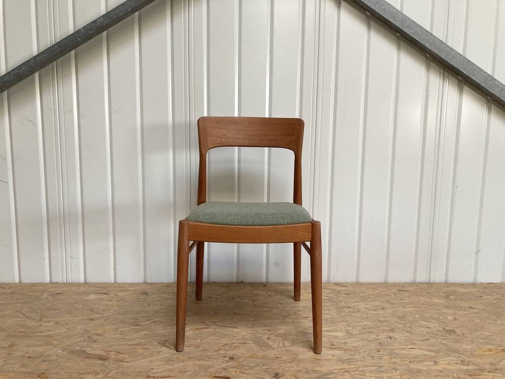Kai Kristiansen Danish Teak Dining Chair K.S. Mobler Set of 6