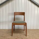 Kai Kristiansen Danish Teak Dining Chair K.S. Mobler Set of 6
