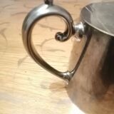 small silver-plated teapot