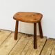 Wooden tripod stool