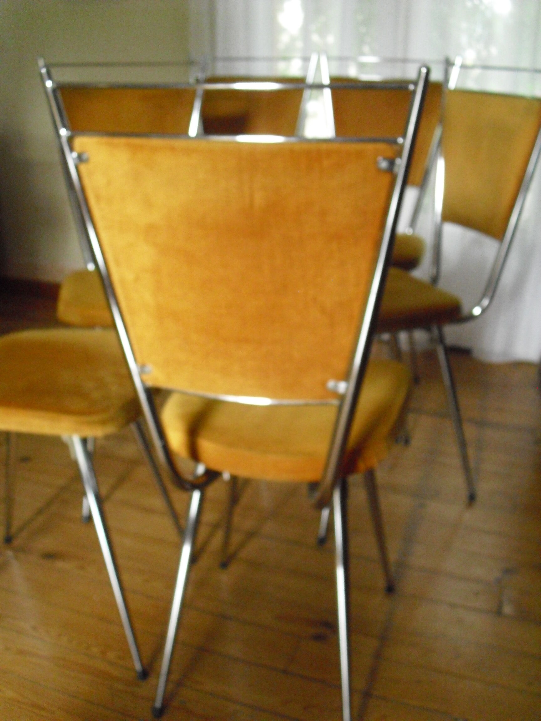 6 chairs tublac seventies