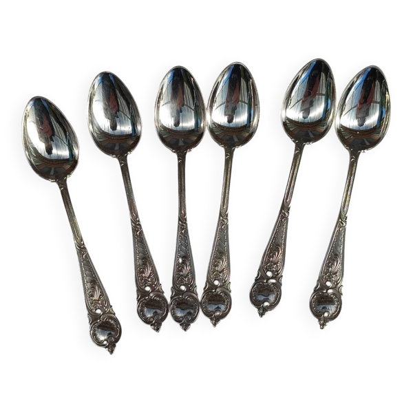 Cuillères à café en argent WMF