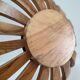 Fruit cup in olive wood vintage design