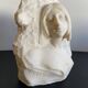 Marble sculpture representing La Vallière 20th century by J. Morrini