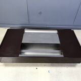 Table basse en laque vintage fabriquée en Italie, attribuée à Mario Sabot/Willy Rizzo.