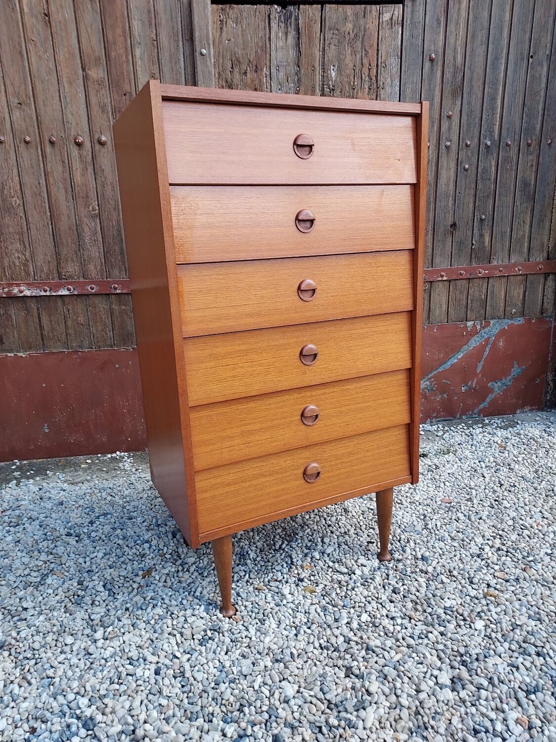 Teak chiffonier