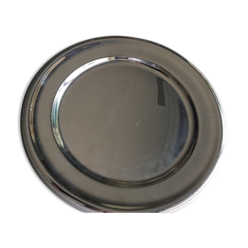stainless steel dish made in French punched LB10