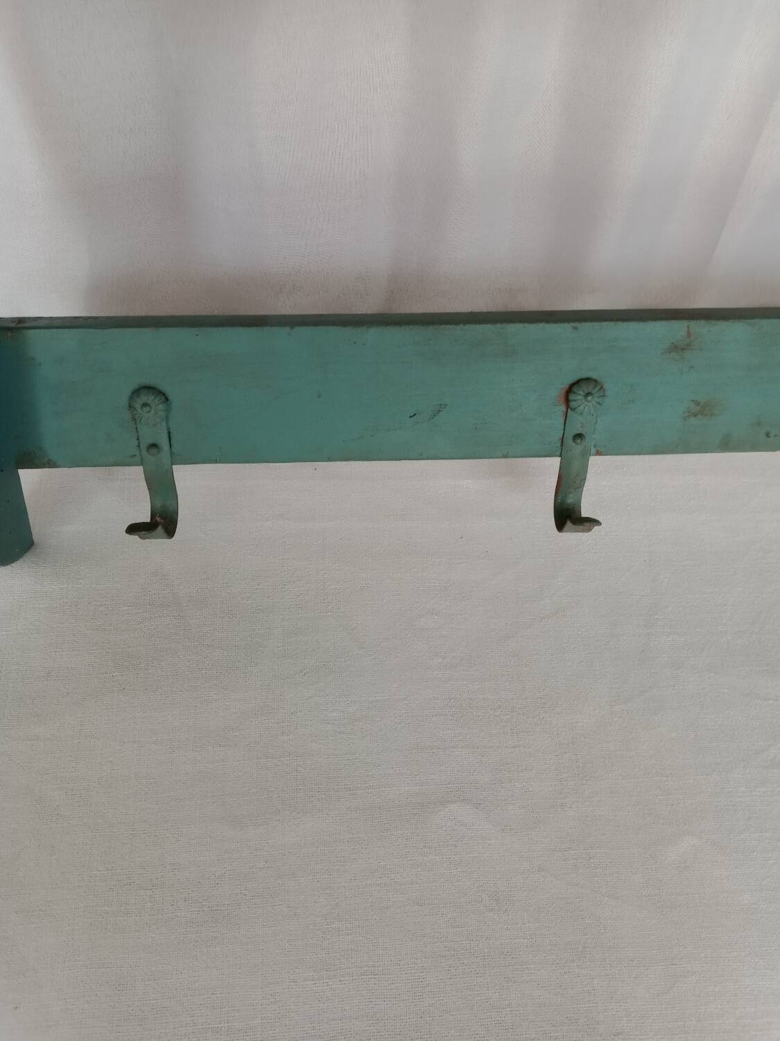 Old kitchen towel holder shelf