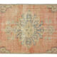 Anatolian handmade vintage rug 216 cm x 138 cm