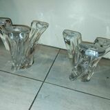 2 large crystal chandeliers from the 50s/60s.