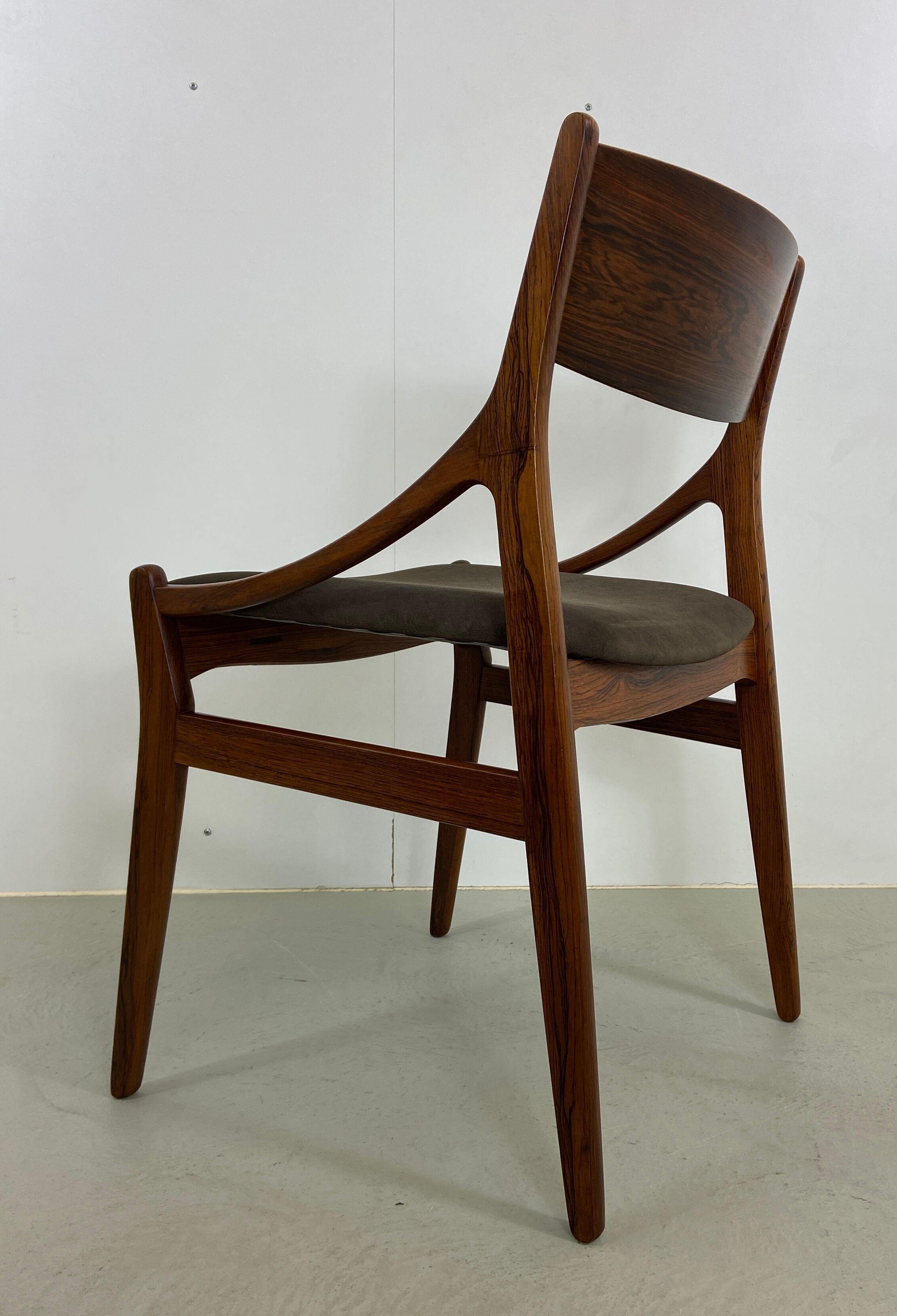 Danish Dining Chair in brazilian Rosewood, by Vestervig Eriksen