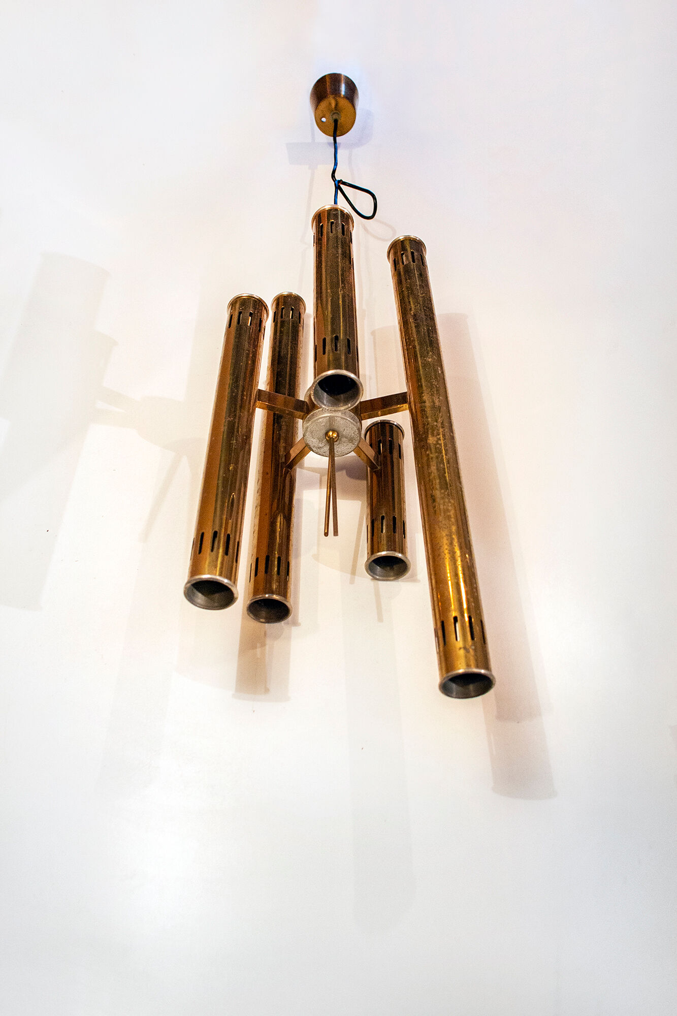 Adjustable ceiling light, italy 1960s