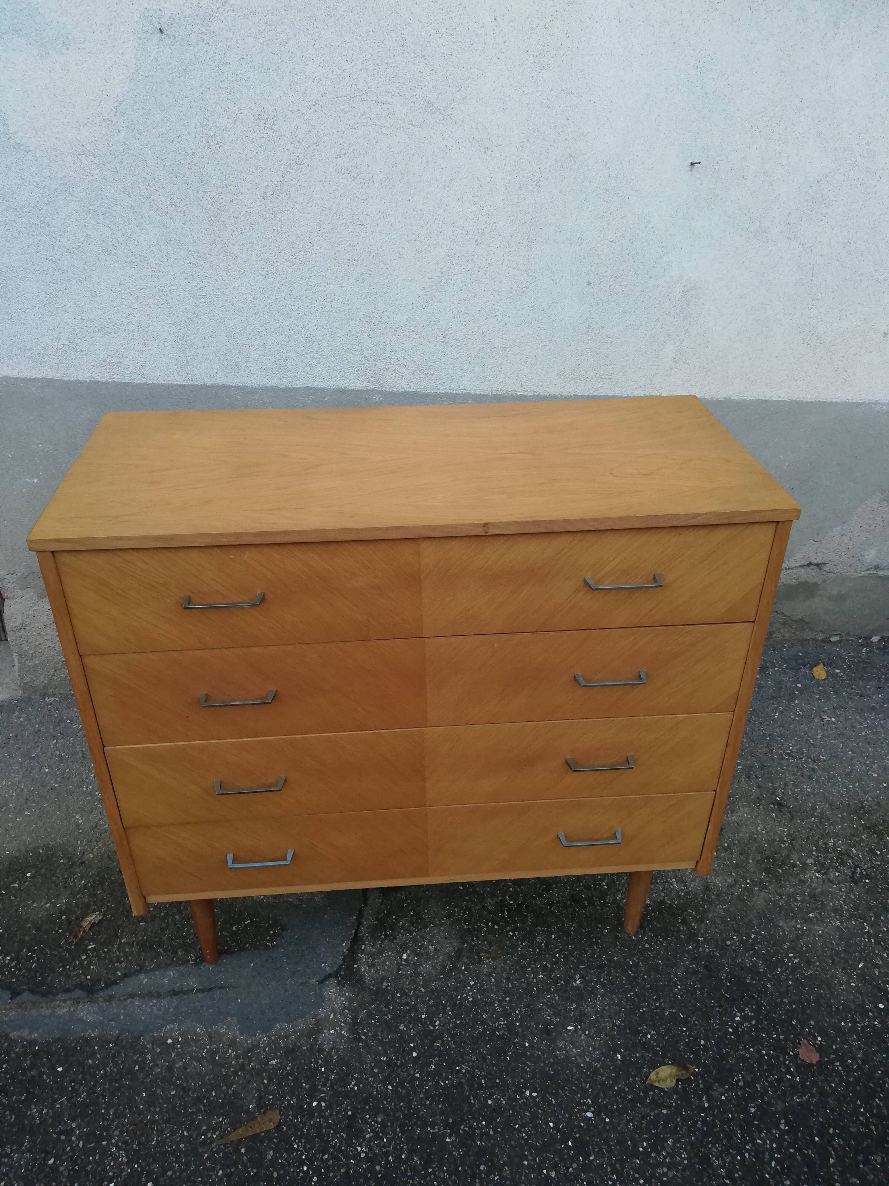 Commode vintage 4 tiroirs