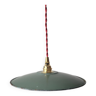 Suspension d´atelier en tôle émaillée