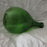Demijohn  green glass