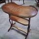 Art Nouveau two-tier tea table