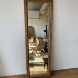 Old foot mirror gilded