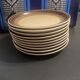 10 assiettes plates Gien